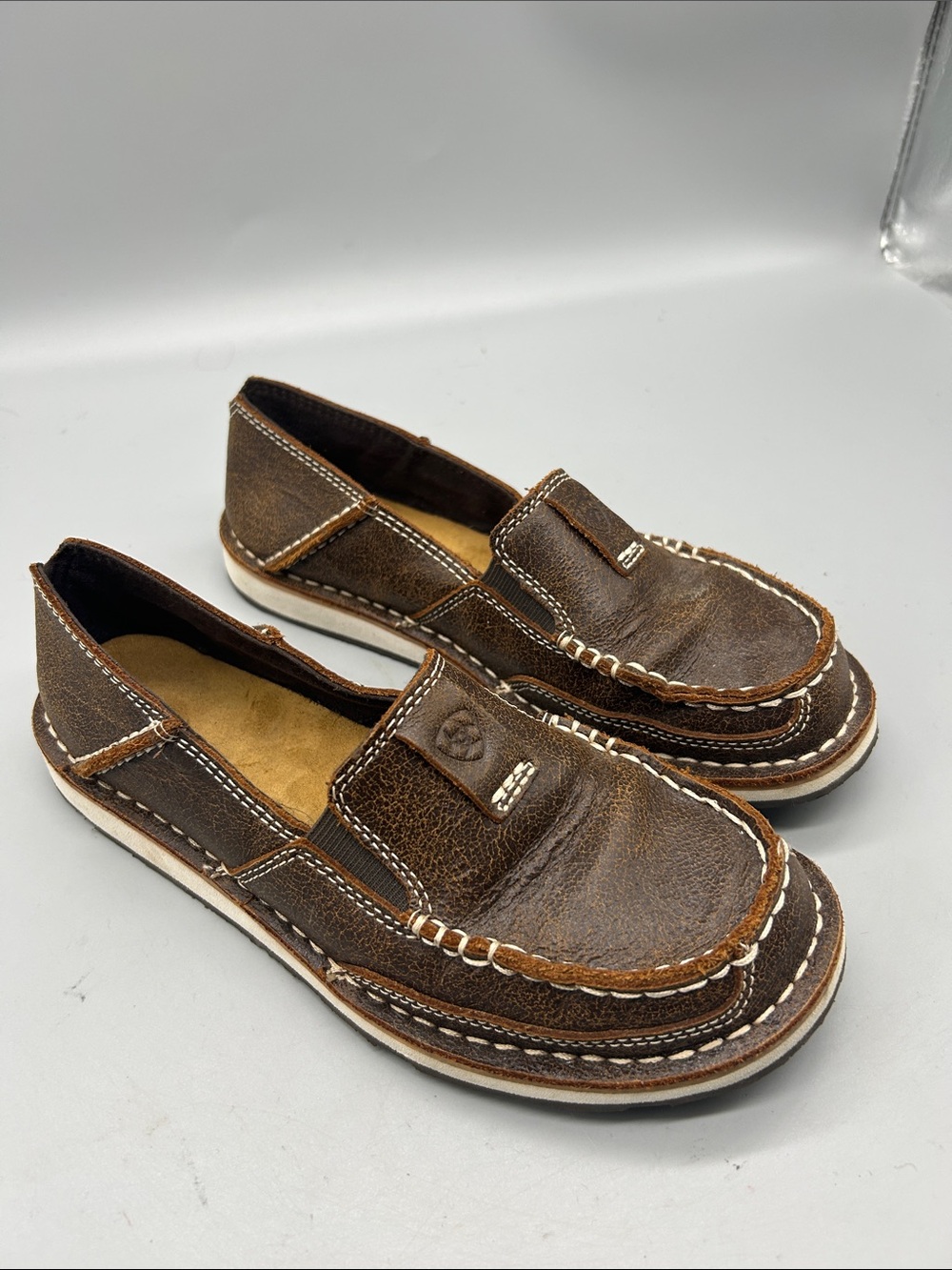 Ariat Cruiser Loafers Slip On Shoes Women’s Size 6.5B Brown Leather